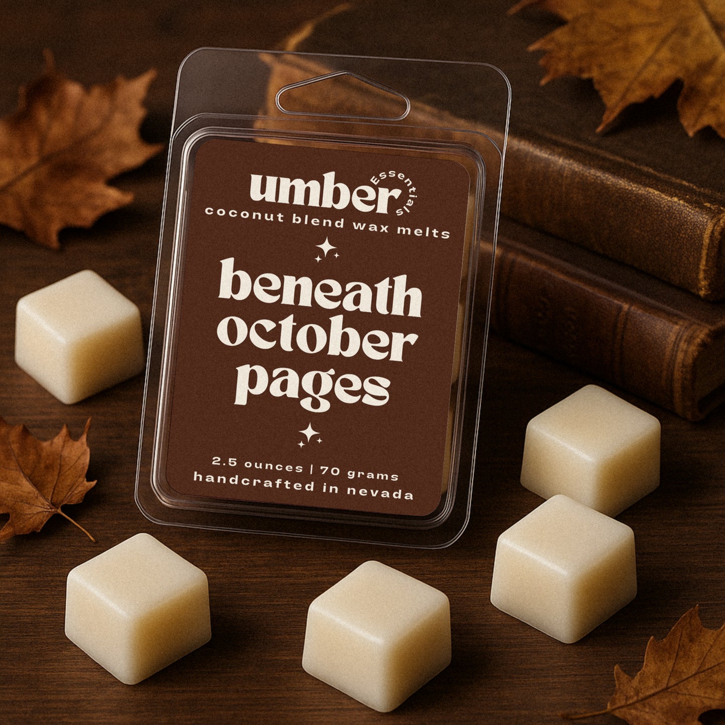 Beneath October Pages Wax Melt