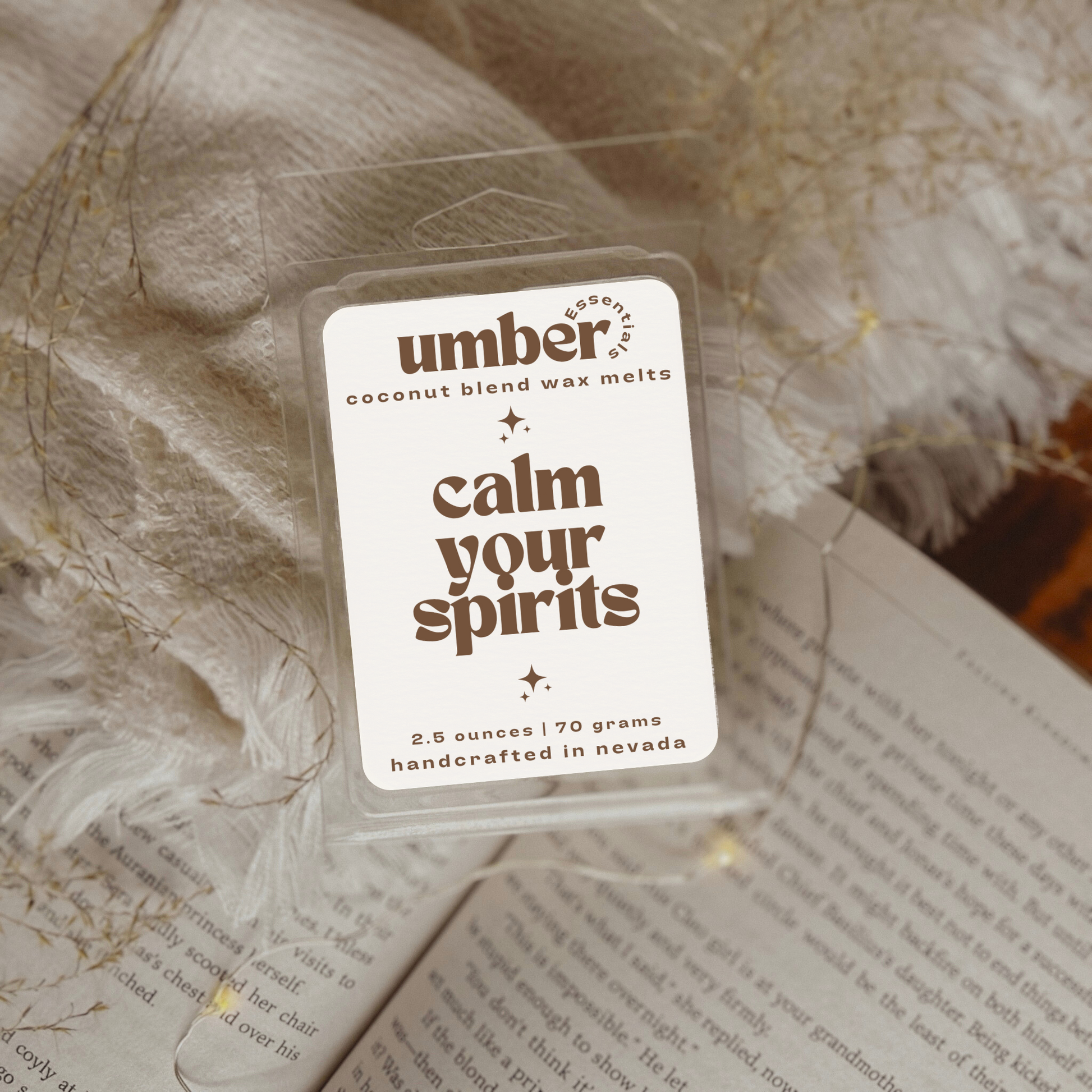 calm your spirits wax melts - Umber Essentials