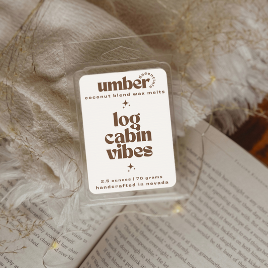 log cabin vibes wax melts - Umber Essentials