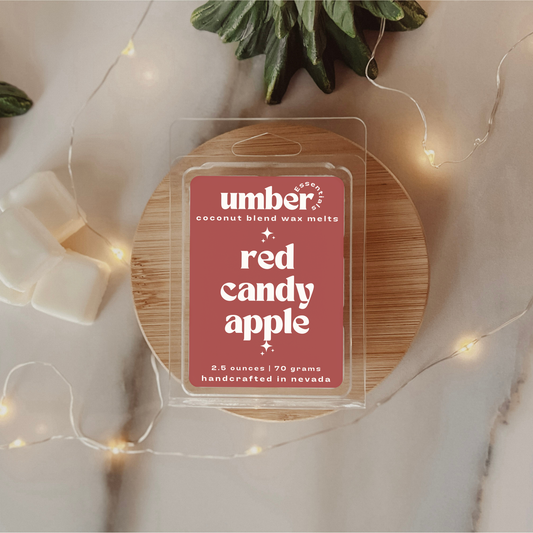 red candy apple wax melts - Umber Essentials