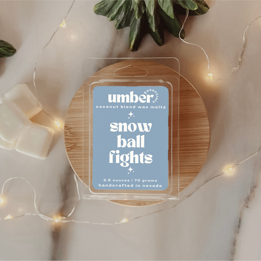 snow ball fights wax melts - Umber Essentials